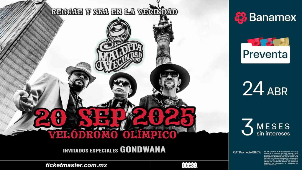 ¡40 años de baile y barrio con Maldita&nbsp;Vecindad!